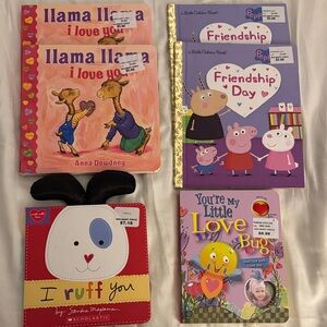 Peppa Pig Friendship Day and Love Bug Book Set IIAMA 6 books